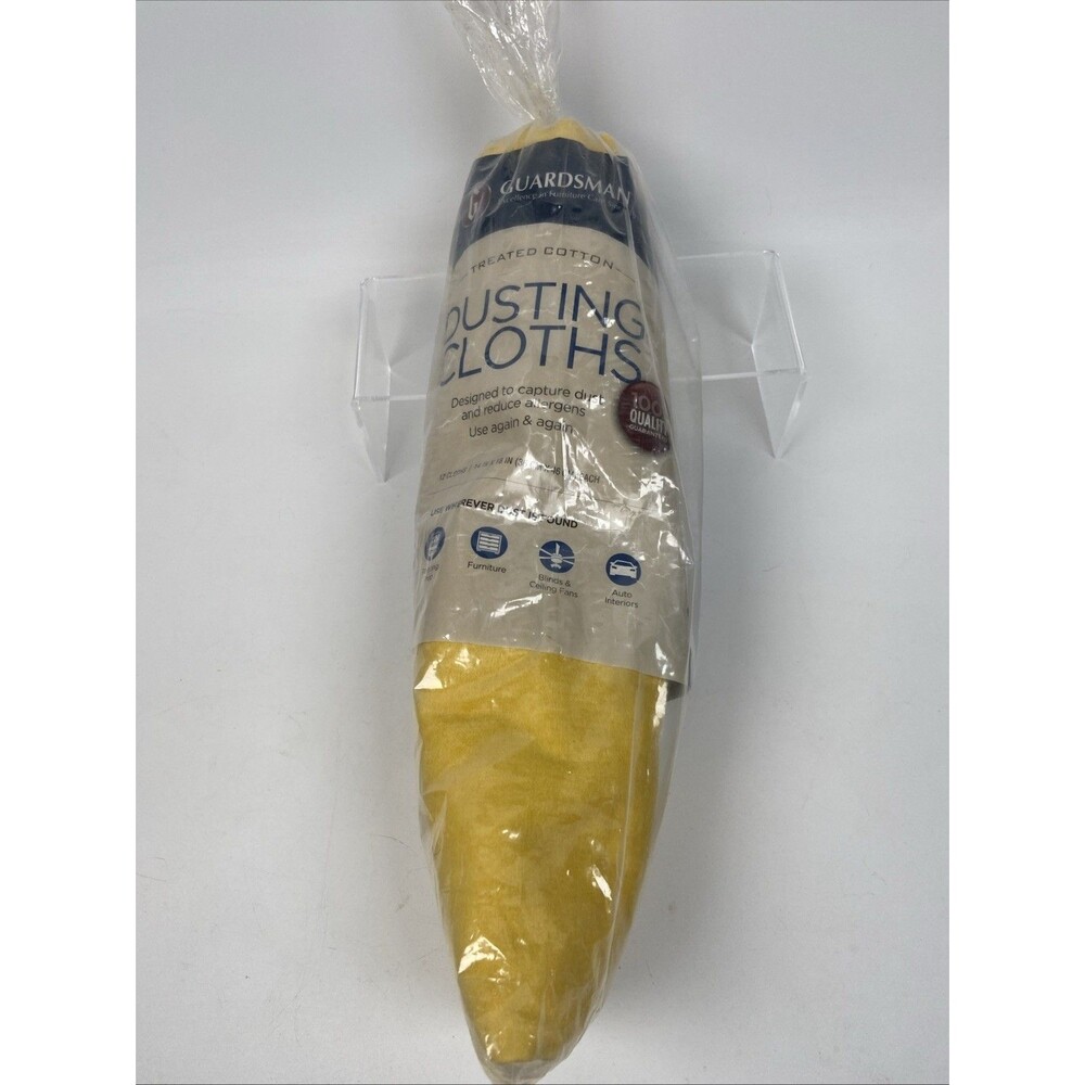 Guardsman Wood Furniture Dusting Cloths Pre-Treated Cloths - 1 Pack of 12